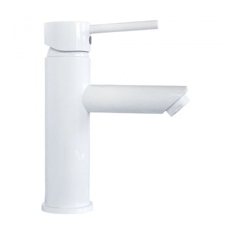 Comforty. Смеситель для раковины, картридж 35 мм, белый, FC018A-CKBT