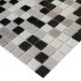 Elada Mosaic. Мозаика MC130 (327*327*4мм) тёмно-серый микс