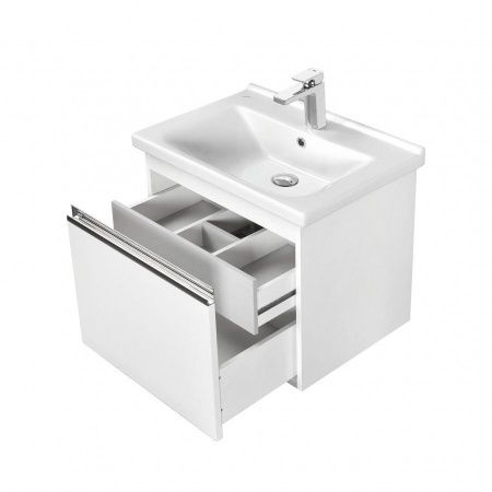 Акватон. Тумба-умывальник  "Капри 60" 1A230101KP010 с раковиной Миранда 60
