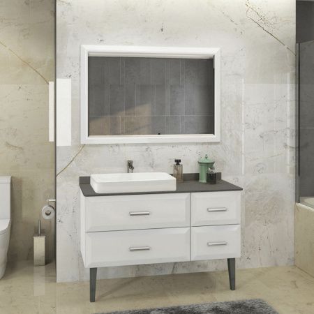 Мебельная ручка-скоба 160 мм Comforty 859-160 хром глянцевый