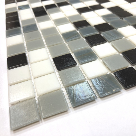 Elada Mosaic. Мозаика HK-16 (327*327*4мм) серый микс