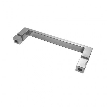 Душевое ограждение Тритон Дека-Хром 100х100 пятиугольный низкий поддон, сифон D90