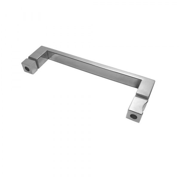 Душевое ограждение Тритон Дека-Хром 100х100 пятиугольный низкий поддон, сифон D90