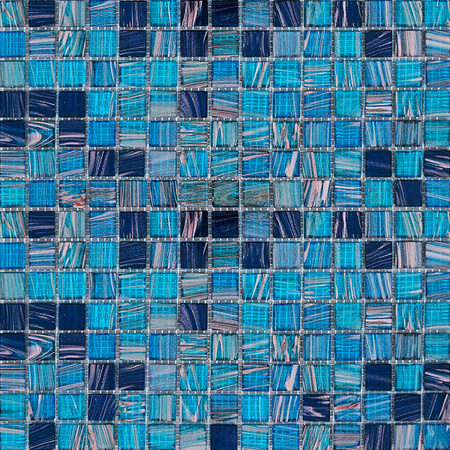 Elada Mosaic. Мозаика HK-21 (327*327*4мм) синий микс