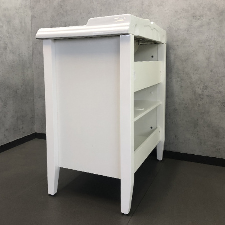 Comforty. Тумба-умывальник "Палермо-80 белый глянец с раковиной Comforty 3380