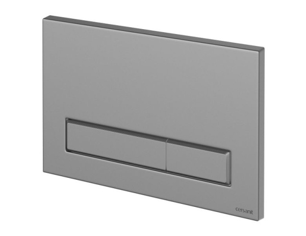 Кнопка смыва для инсталляции Cersanit Blick 64078 хром матовый, универсальная