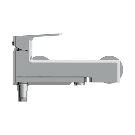 Смеситель для ванны Cersanit Wisla 63056 c коротким поворотным изливом, хром