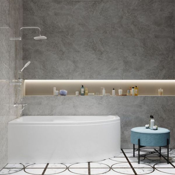 Асимметричная акриловая ванна Тритон София 150x95 левая