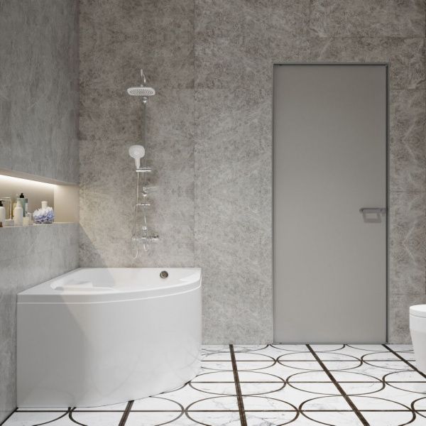 Асимметричная акриловая ванна Тритон София 150x95 правая