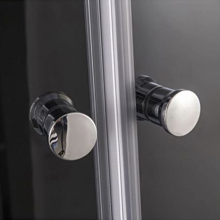 Душевая кабина Comforty 302R NEW правый угол, серое стекло, заднее черное стекло,1200*800*2150