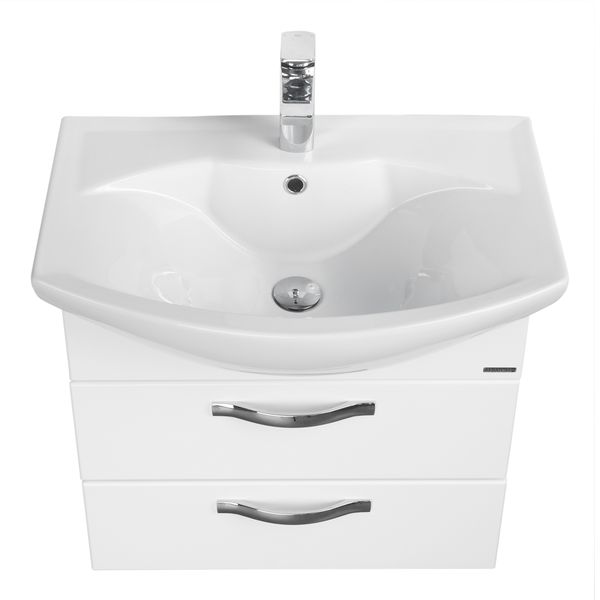 Акватон. Тумба-умывальник Ария 50 М 1400-1 с раковиной Смайл 50 Акватон. Тумба-умывальник Ария 50 М 1400-1 с раковиной Смайл 50